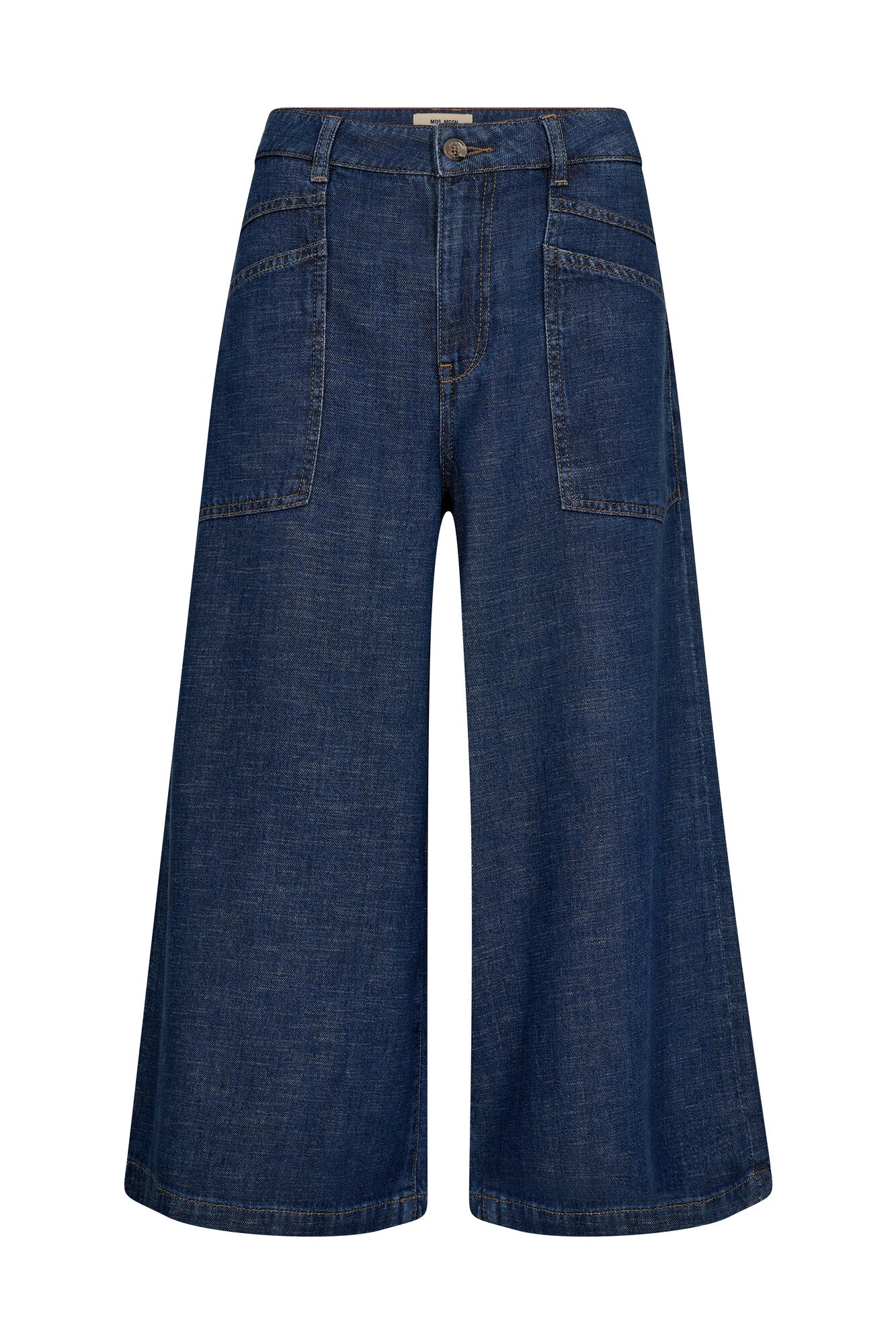Culotte Arge jeans – mørkeblå
